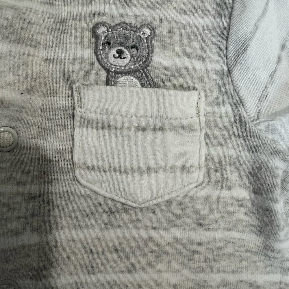 Carter's Baby Boys' Bear Pocket Creeper 6 Months